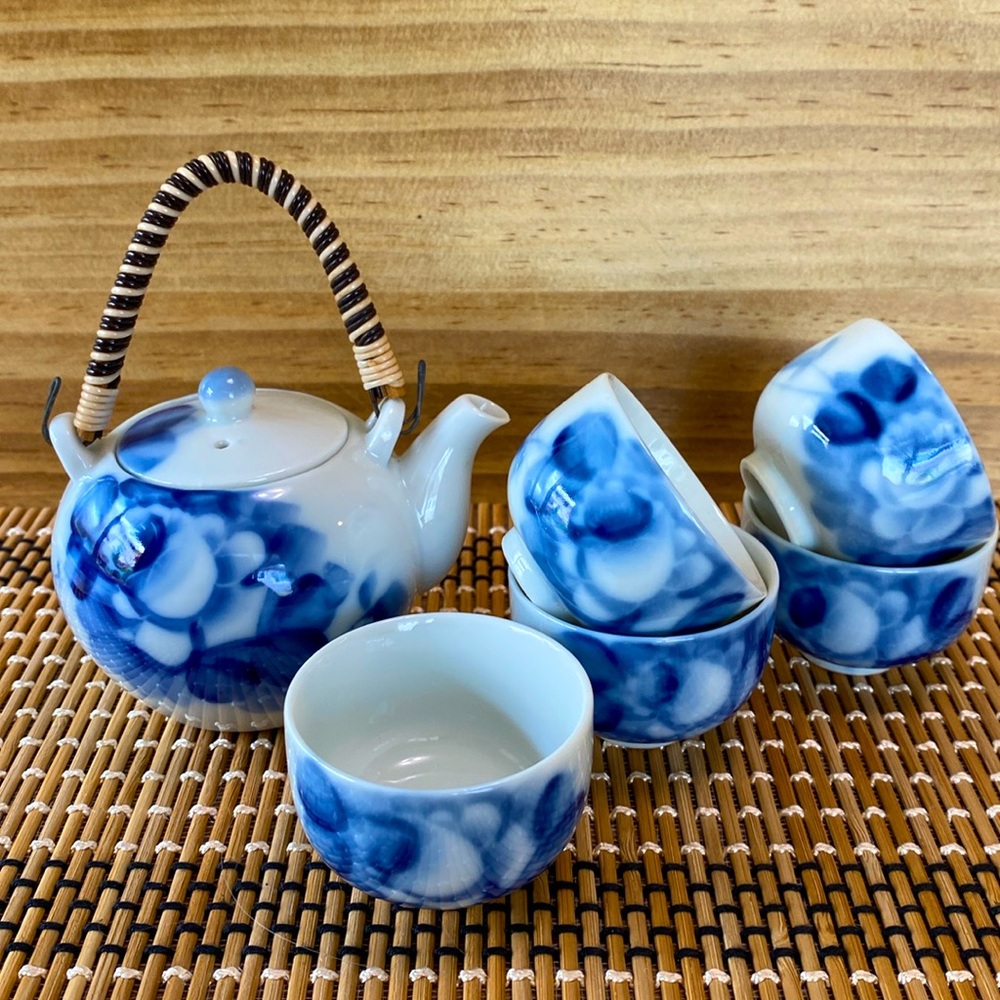 Vintage Japanese Tea Set, Mini Version for Display